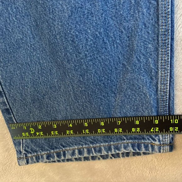 Carhartt Men's Jeans 50x30 Relaxed Fit Blue Denim 100% Cotton Durable Workwear - Picture 5 of 11